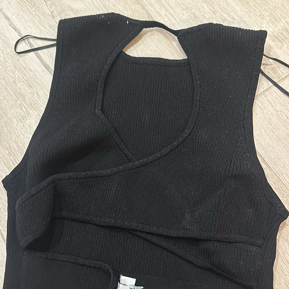 ‼️$10 sale‼️ ZARA Black Ribbed tank top - Picture 7 of 7